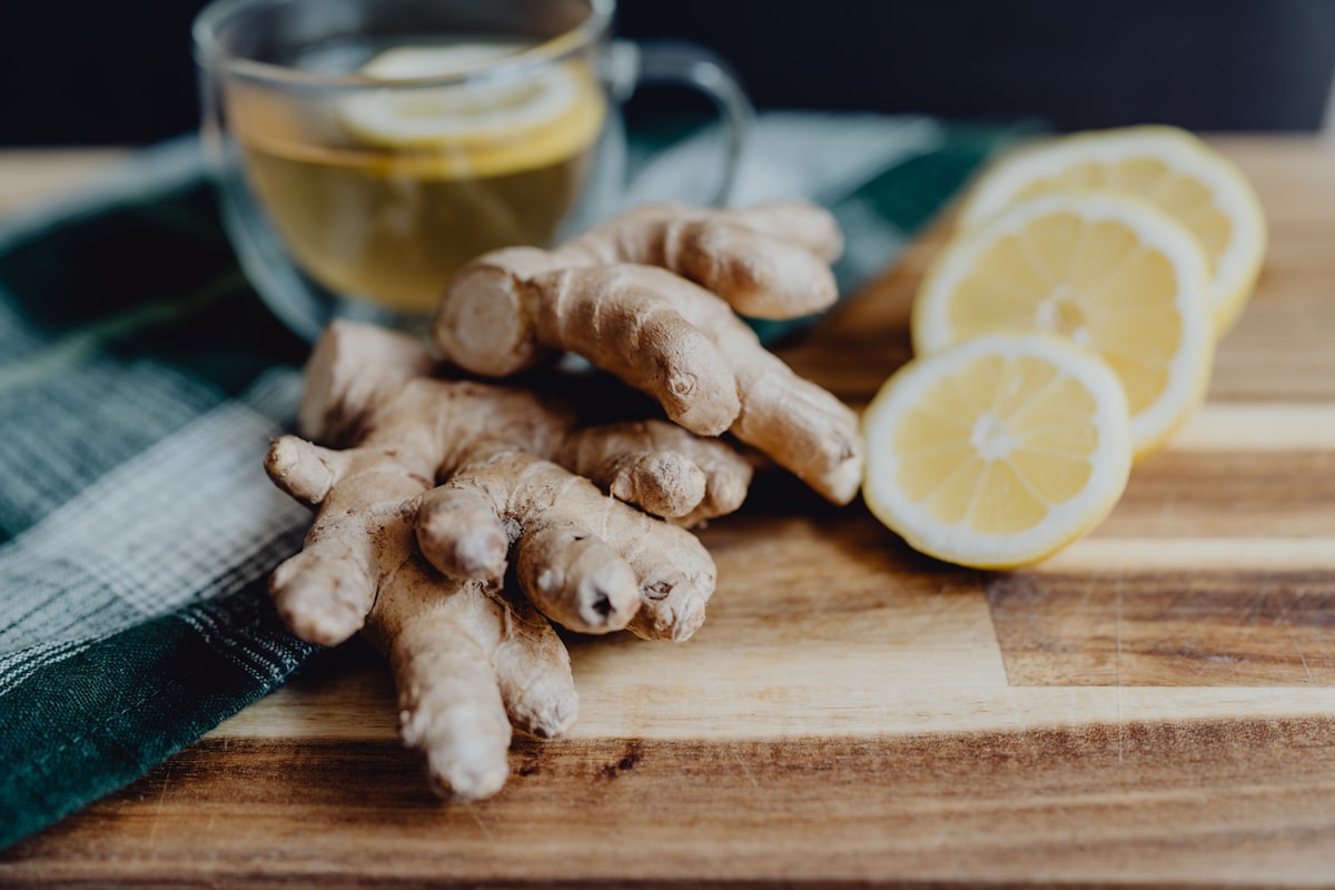Turmeric and ginger spices for joints
